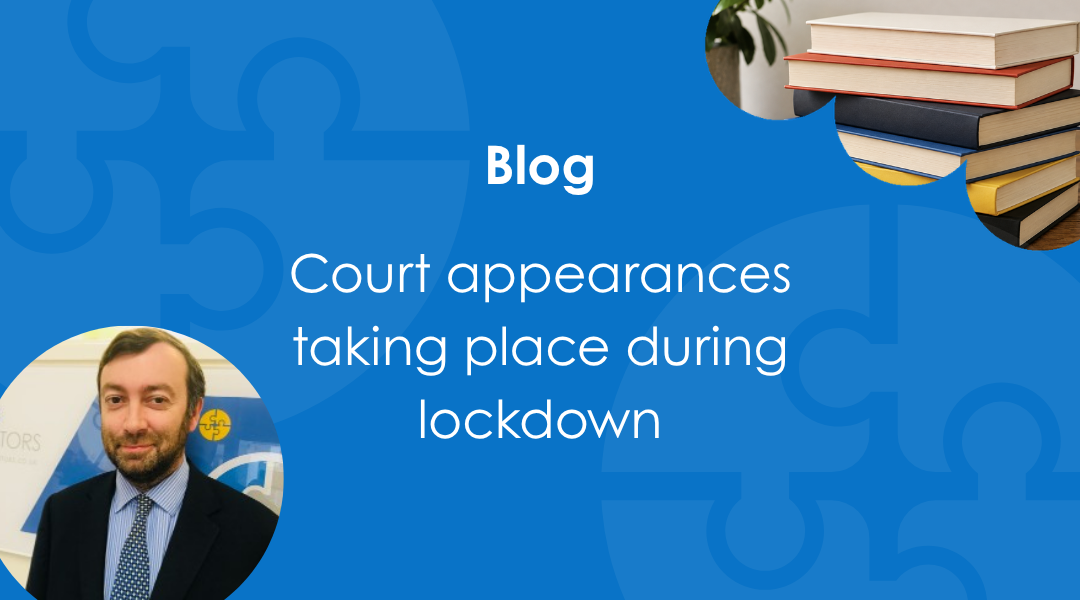 court appearances taking place during COVID blog thumb